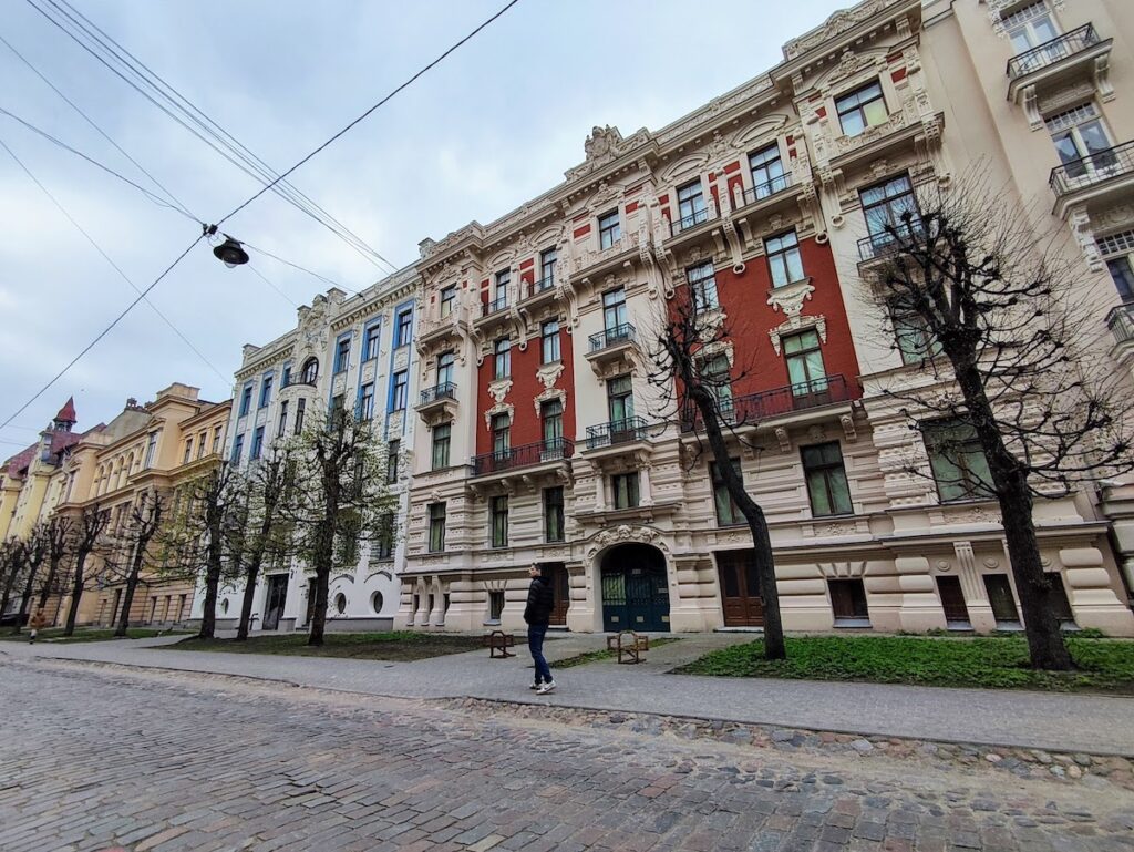 Centro-Art-Nouveau-de-Riga